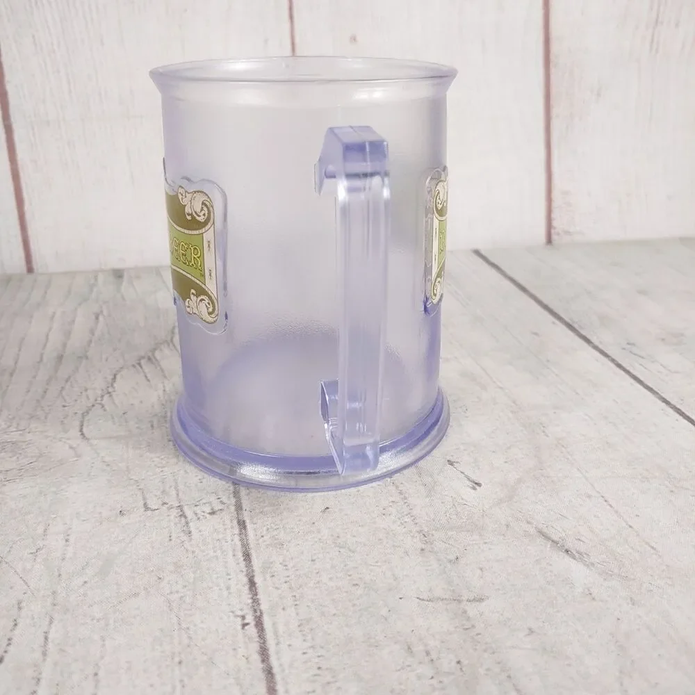 Universal Studios Harry Potter Butterbeer Mug Souvenir Cup Purple Tint USED